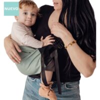 Bandolera porteo toddler menta