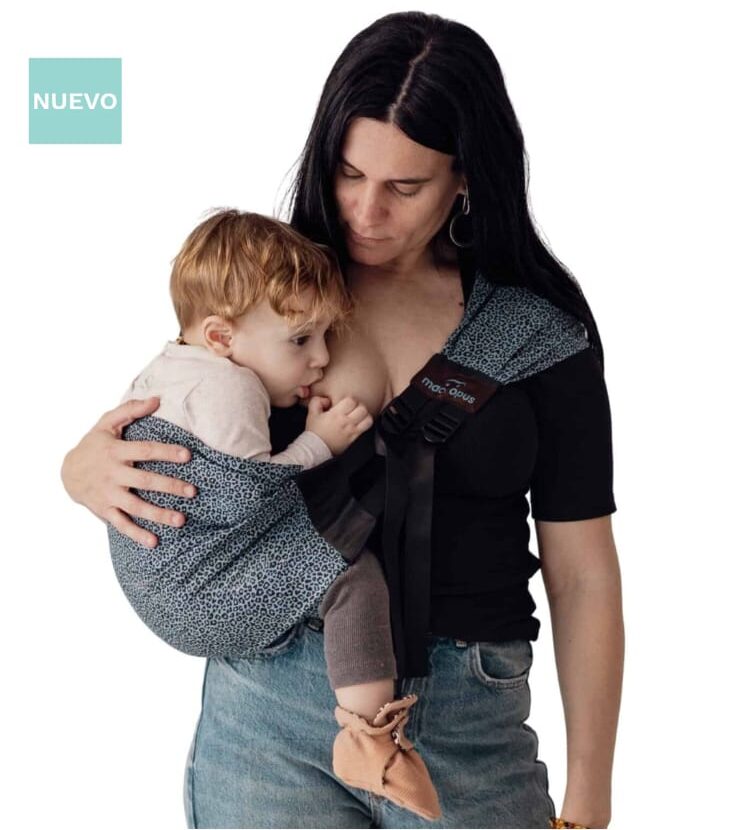 Bandolera porteo toddler leopardo